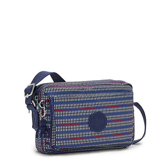 Sacs Crossbody Kipling Abanu Medium Printed Bleu | FR 2193GS